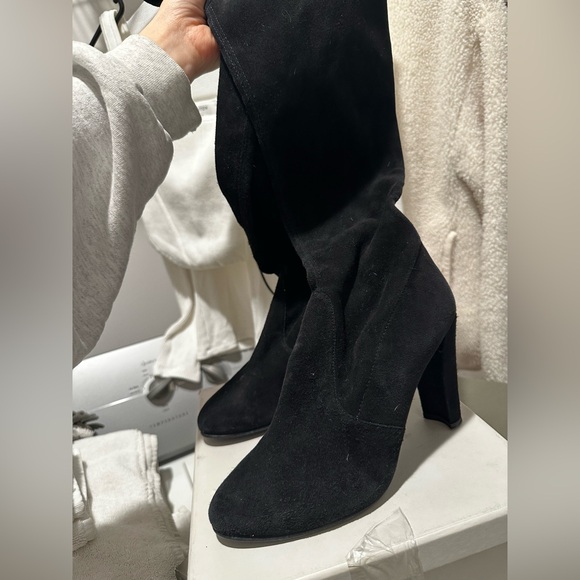 Stuart weitzman over the knee suede boots - Picture 3 of 6